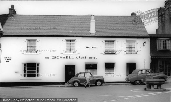 Photo of Bovey Tracey, The Cromwell Arms Hotel c.1965