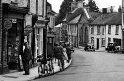The Square c.1955, Bovey Tracey
