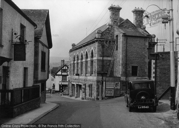 Photo of Bovey Tracey, Town Hall c.1950