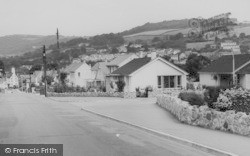 View From Heathfield Terrace c.1965, Bovey Tracey