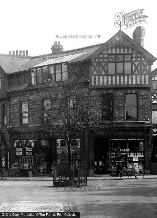 Photo of Bowdon, Brook & Sons Pharmacy, Stamford Road 1913