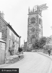 Church And Old Cottages c.1955, Bowdon