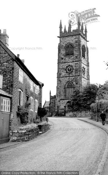 Photo of Bowdon, Church And Old Cottages c.1965