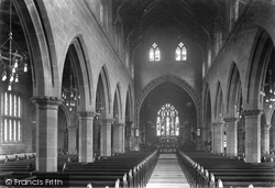Church Interior 1913, Bowdon