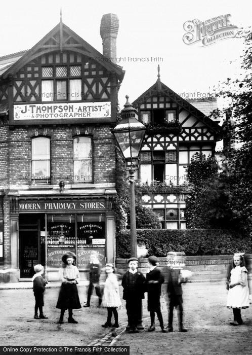 Photo of Bowdon, Pharmacy And Photogapher, Stamford Road 1907