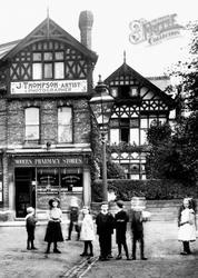 Pharmacy And Photogapher, Stamford Road 1907, Bowdon