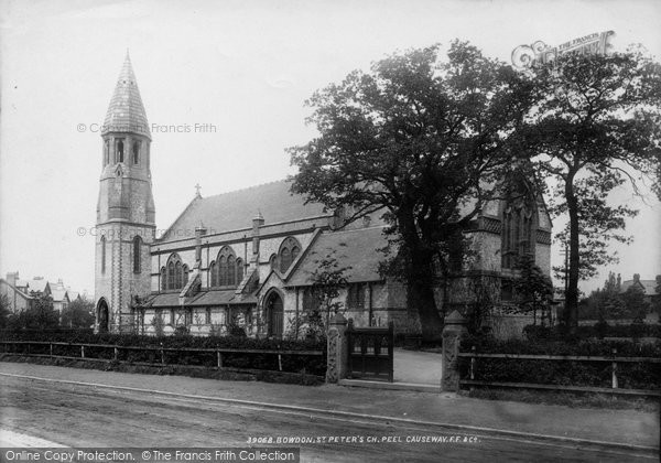 Photo of Bowdon, St Peter's Church 1897