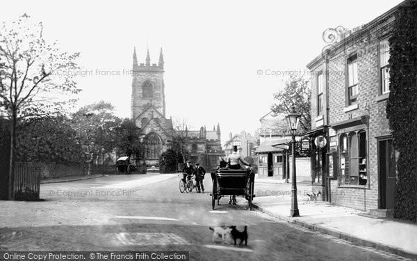 Photo of Bowdon, The Village And The Church 1913