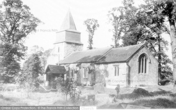 Photo of Bowers Gifford, Church c.1955