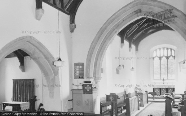 Photo of Bowes, The Church Interior c.1970