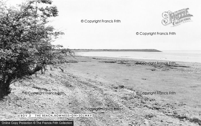 Photo of Bowness On Solway, The Beach c.1955