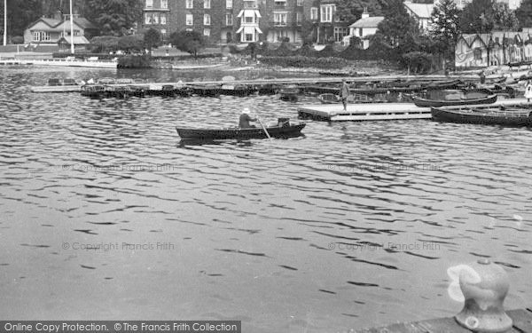 Photo of Bowness On Windermere, Bay And Old England Hotel 1912