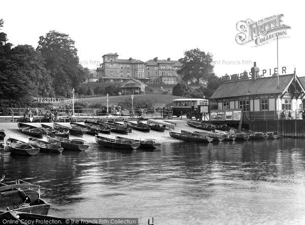 Photo of Bowness On Windermere, Belsfield Hotel 1925