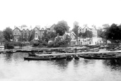 Bowness-on-Windermere, Boat Station And Old England Hotel 1893, Bowness-on-Windermere