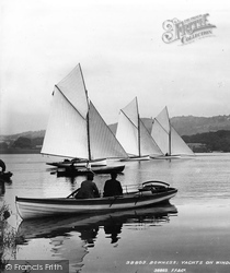 Bowness-on-Windermere, Boating 1896, Bowness-on-Windermere