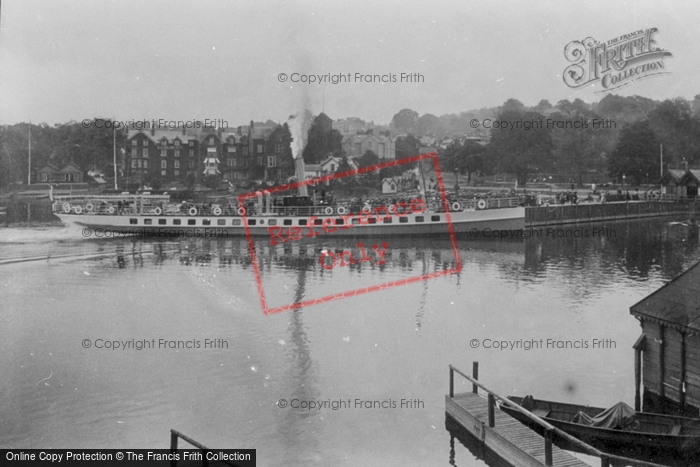 Photo of Bowness On Windermere, Boats 1912