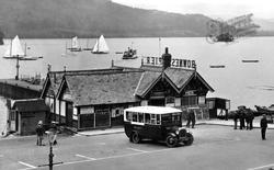 Bowness-on-Windermere, Bus At The Pier 1929, Bowness-on-Windermere