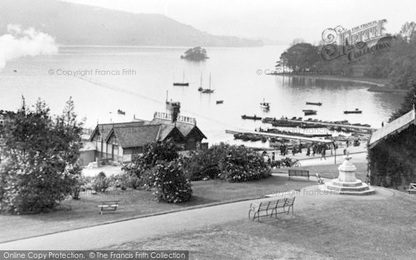 Photo of Bowness On Windermere, From Belsfield Hotel 1912