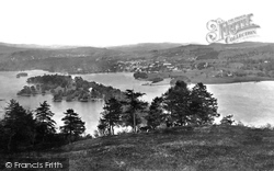 Bowness-on-Windermere, From Furness Fell 1887, Bowness-on-Windermere