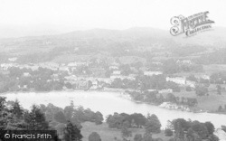 Bowness-on-Windermere, From Furness Fell 1896, Bowness-on-Windermere