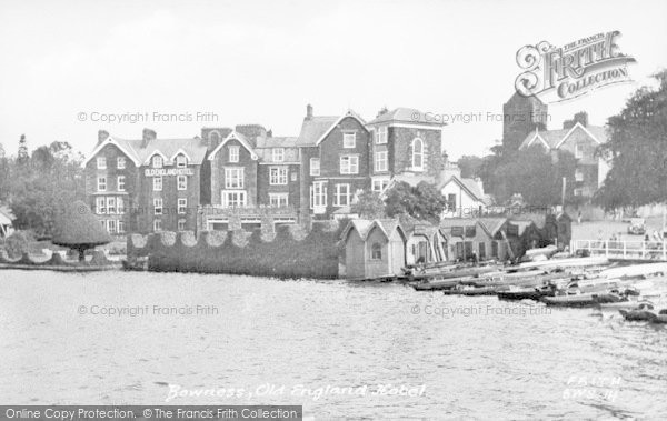 Photo of Bowness On Windermere, Old England Hotel c.1955