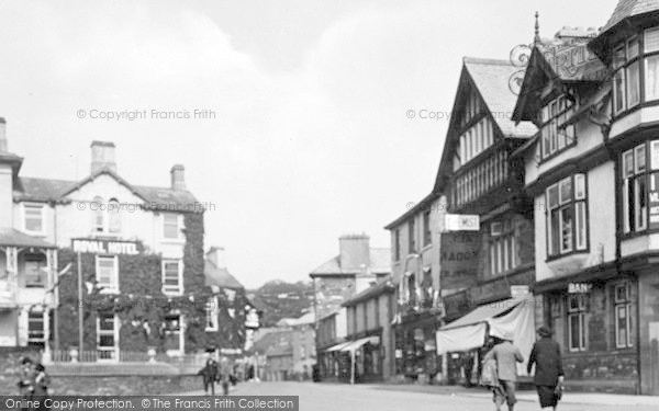 Photo of Bowness On Windermere, Royal Square 1925