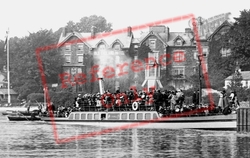 Bowness-on-Windermere, The Ferry And Old England Hotel 1896, Bowness-on-Windermere