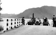 Bowness-on-Windermere, the Ferry Arriving at the Nab c1955