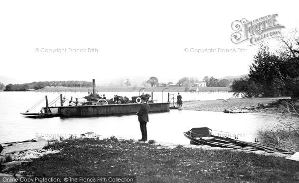 Photo of Bowness On Windermere, The Ferry Boat 1887