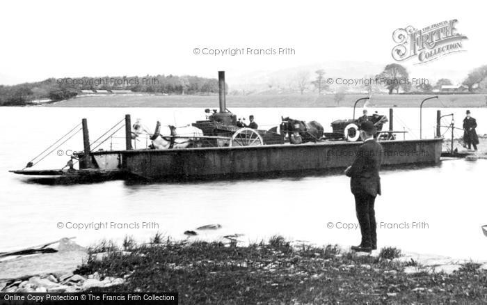 Photo of Bowness On Windermere, The Ferry Boat 1887