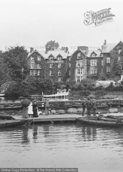Photo of Bowness On Windermere, The Jetty 1912