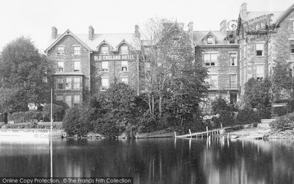 Photo of Bowness On Windermere, The Old England Hotel 1887