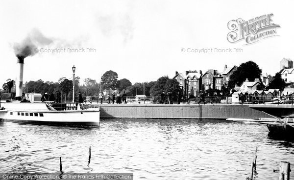 Photo of Bowness On Windermere, The Pier 1887
