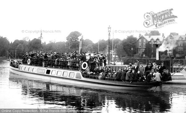 Photo of Bowness On Windermere, The Pleasure Steamer, Teal 1896