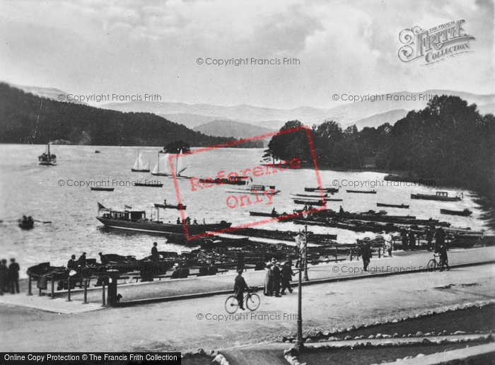 Photo of Bowness On Windermere, The Promenade And Lake c.1910