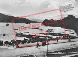 Bowness-on-Windermere, The Promenade And Lake c.1910, Bowness-on-Windermere