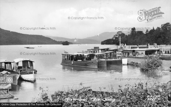 Photo of Bowness On Windermere, The Quay c.1950