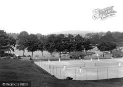 Bowness-on-Windermere, The Tennis Courts 1925, Bowness-on-Windermere