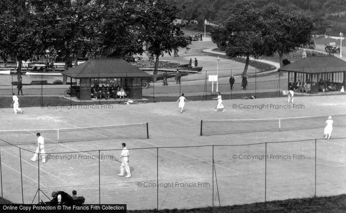 Photo of Bowness On Windermere, The Tennis Courts 1925