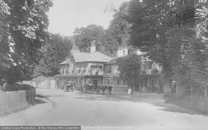 Photo of Box Hill, Burford Bridge Hotel 1900
