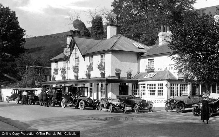 Photo of Box Hill, Burford Bridge Hotel 1922