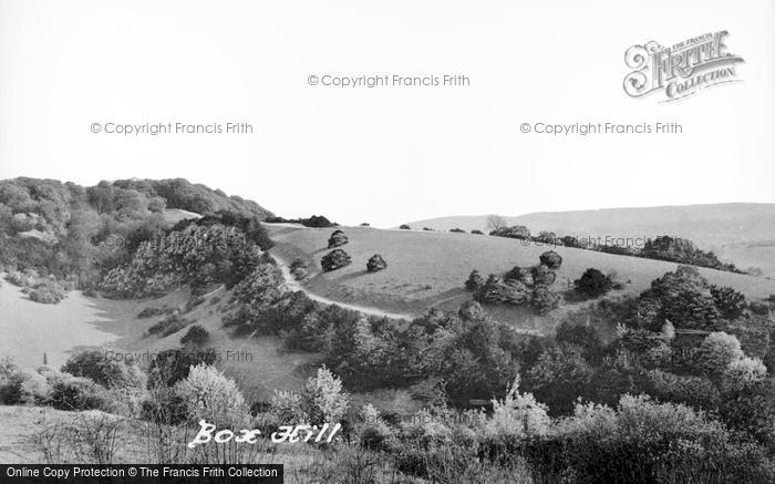 Photo of Box Hill, c.1960