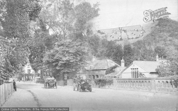 Photo of Box Hill, From Burford Bridge 1906