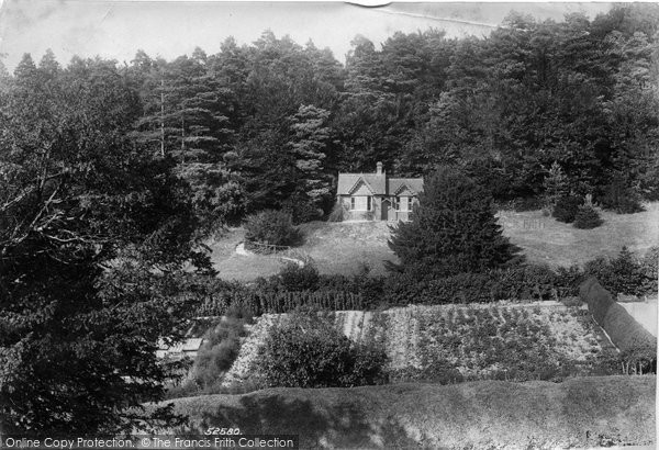 Photo of Box Hill, George Meredith's Chalet 1904