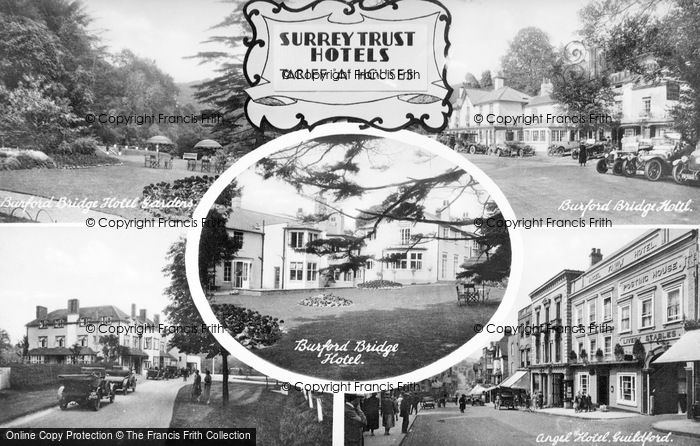 Photo of Box Hill, Surrey Trust Hotels Composite c.1930