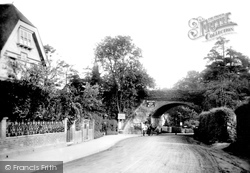 The Entrance To Boxhill Station 1907, Box Hill