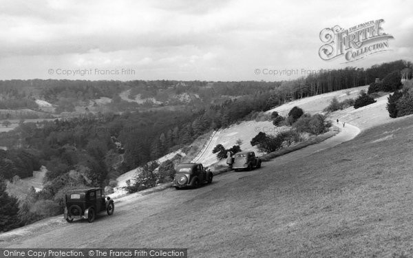 Photo of Box Hill, The Slopes c.1955