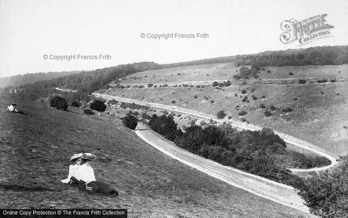 Photo of Box Hill, The Zig Zags 1906