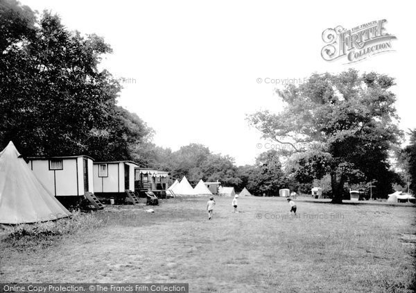 Photo of Box Hill, Upper Farm Camp 1925