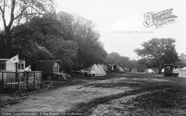 Photo of Box Hill, Upper Farm Camping Ground 1928